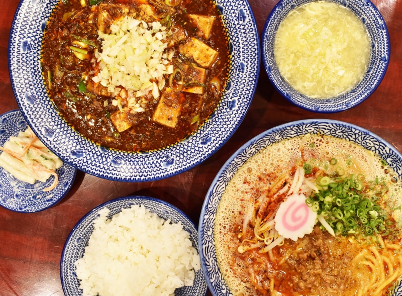 福島発、担々麺の進化形!キーワードは“魚”(大阪 福島 魚担々麺・陳麻婆豆腐 dan dan noodles)