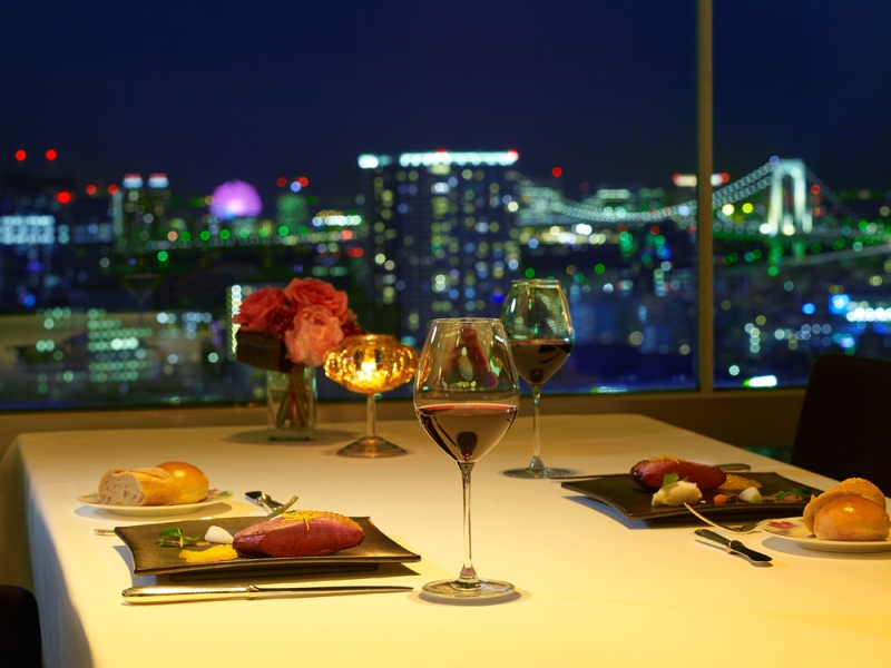 ホテル最上階から眺める東京の絶景と至福のランチタイム（東京　芝公園　レストラン ブリーズヴェール）｜レストラン　ブリーズヴェール-014