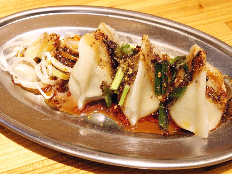 焼きそば専門 水卜 やっぱ「四川水餃子」には「生ビール」で決まりでしょ!|焼きそば専門 水卜