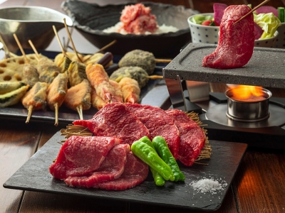サックリ軽～い串揚げと創作料理、魅力的な銘柄が揃う日本酒とのマリアージュを楽しんで（新潟　串揚げとこだわりもん 若女将）｜串揚げとこだわりもん　若女将