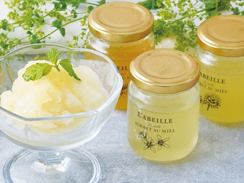 ★終了しました★【大人気!プレゼント企画】「 L'ABEILLE ラべイユ 」の『<季節限定>はちみつソルベ』2個セットが当たる!