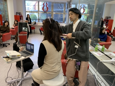 シャープ ヘアスタイリング体験会を開催しました!