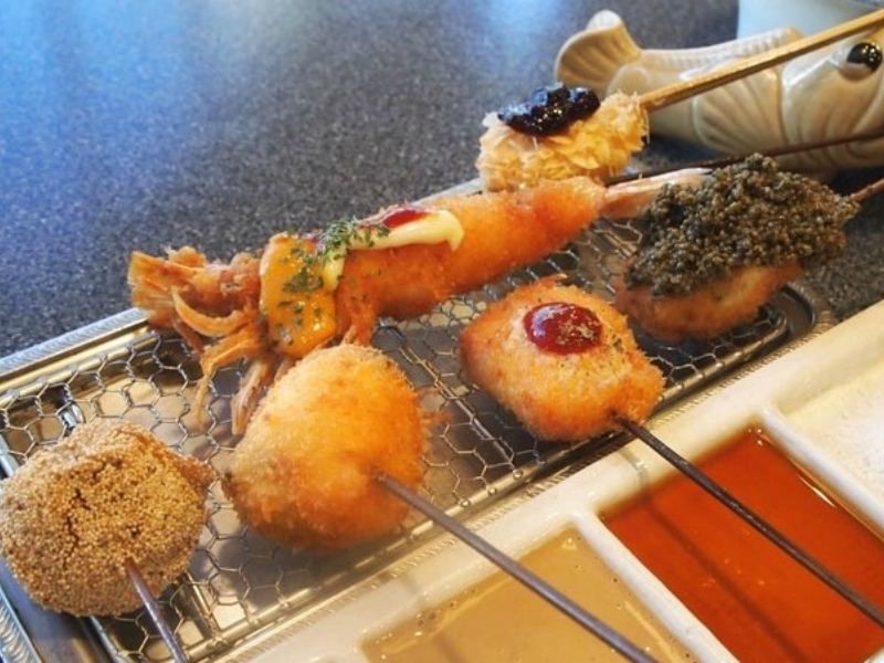 好きなところでストップ!20種類の串カツを楽しむ「おまかせコース」地元で長年愛される串カツ専門店(和歌山 十番町 芸術屋 串藝)