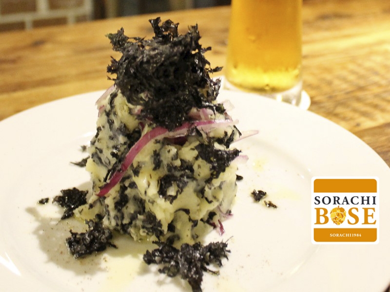 【東京都 渋谷区 はなゆき】こだわりの海苔を使用!磯の香りただよう「海苔のポテサラ」長居したくなるアットホームなダイニング&カフェバー 【東京都 渋谷区 はなゆき】こだわりの海苔を使用!磯の香りただよう「海苔のポテサラ」長居したくなるアットホームなダイニング&カフェバー|サッポロ SORACHI 1984