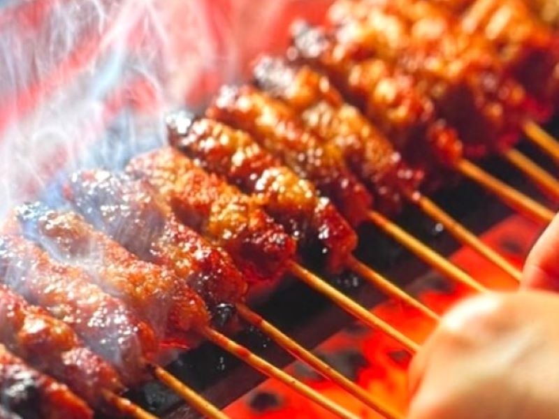 外はサクサク、中はふわふわ!端材を使用した名物エコメニュー「ミンチ」美味しい焼き鳥が楽しめるアットホームな焼鳥居酒屋(大阪市 北区 焼鳥天六ちゃんの縁家/えんや)