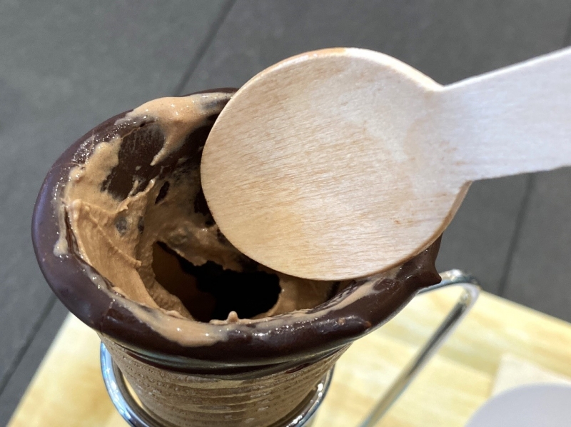 チョコレート好き必見！ QUON CHOCOLATEの「クオンクリーム」は上から下までチョコレートづくし♪｜レポハピ グルメ ニュース -006