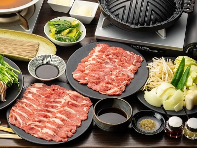 生ラムジンギスカンと生ラムしゃぶしゃぶの両方が味わえる！人気の「ラムラムコース」鮮度にとことんこだわる生ラム肉専門店（大阪市 福島区　うまうま 福島本店）｜うまうま　福島本店