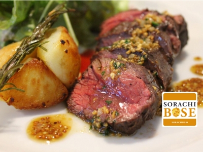 【神奈川県 大和市　ビストロ・ラ・ターブル（bistrot_la_table）】香ばしく焼き上げたしっとりやわらかな「牛サガリのステーキ」本格フレンチをカジュアルに楽しめる街のビストロ