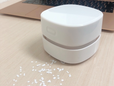 CHO-JUの「スイコム」で卓上すっきり！ USB充電式＆静音設計のスタイリッシュなコンパクトクリーナー