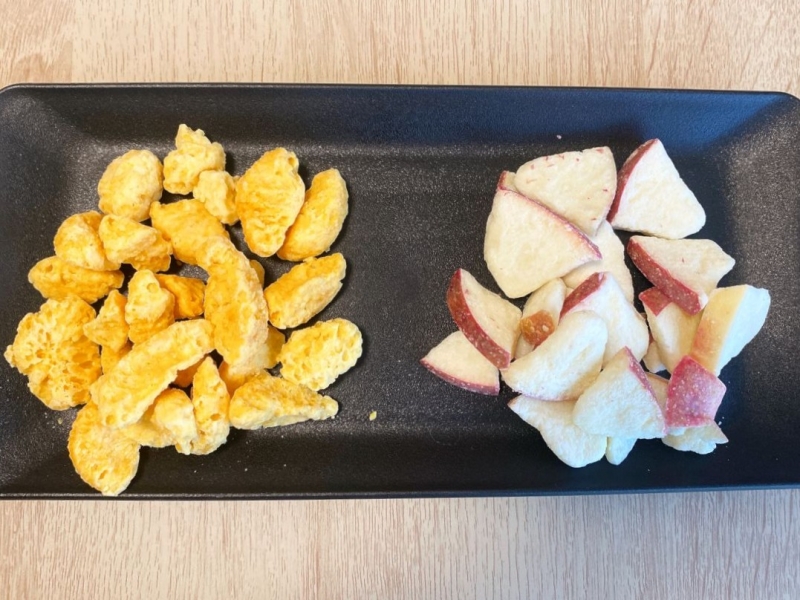 おかし好きライター 無印良品「不揃い しみこみチョコ」シリーズを食べ比べ! 温州みかんとりんご、それぞれの魅力は?|おかし好きライター-004