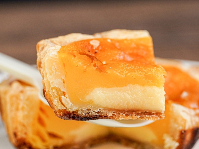 レポハピ コンビニトピック サクサクパイ×とろけるカスタード! ローソンUchi Café「とろサクエッグタルト」を食べてみた|レポハピ コンビニトピック-005