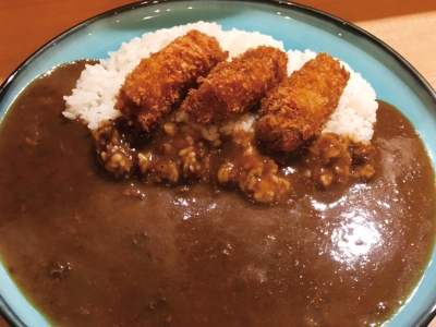 大きなカキフライカレー！ 1,000円（税込）