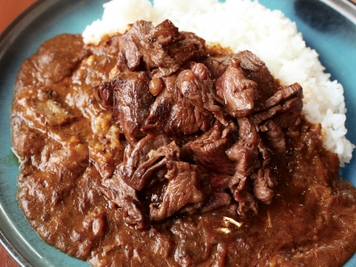 食べ応え抜群！備前黒牛カルビカレー！ 1,500円（税込）