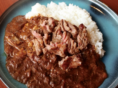 めずらしい部位？！かっぱカルビカレー 1,200円（税込）