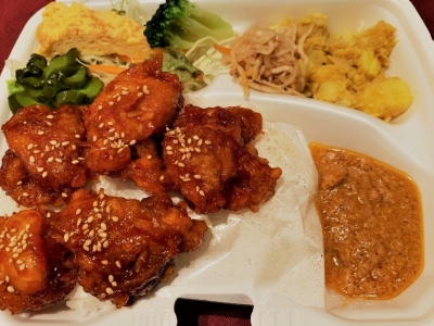 韓国風チキン弁当♪　600円（税込）