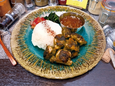 ジャマイカの郷土料理。ジャークチキン♪　1,200円（税込）