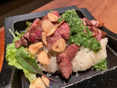 がっつり！牛タンステーキ丼　1,500円（税込）