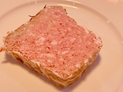 ワインにぴったり！自家製テリーヌ　1,000円（税込）