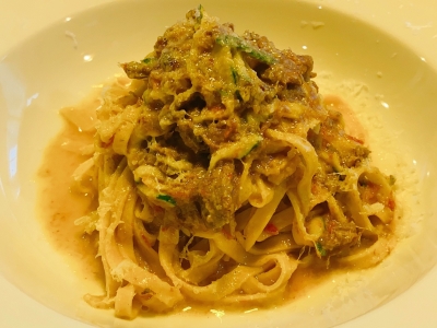 土佐あか牛の煮込みパスタ　1,800円（税込）