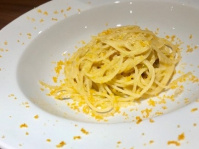 贅沢に♪カラスミソースの手打ちパスタ　1,800円（税込）