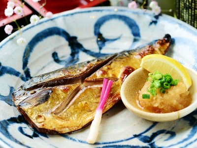 脂のり抜群！ 金華鯖の炙り　1,274円（税込）