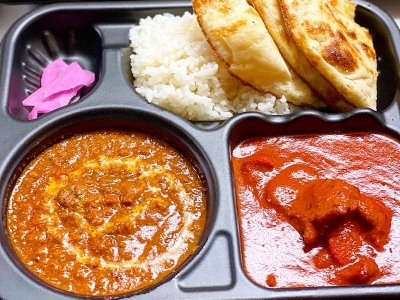 キーマカレー＆バターチキンカレー　850円（税込）