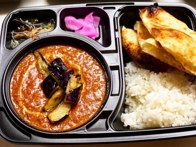 キーマ茄子カレー　650円（税込）