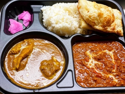 チキンカレー＆キーマカレー　850円（税込）