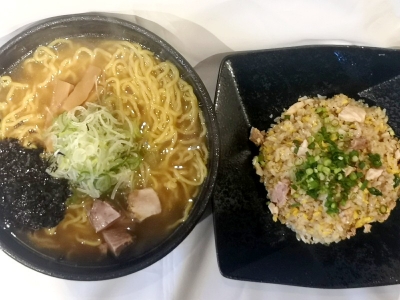 チャーハン+醤油ラーメンセット　1,200円（税込）