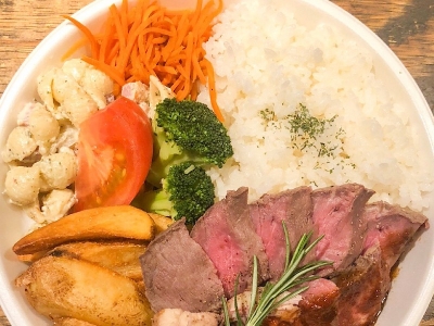 牛ロースステーキ弁当　1,630円（税込）