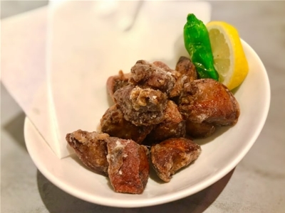 豚たんのコリコリ唐揚げ　590円（税込）