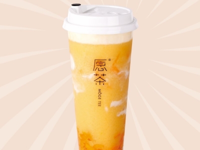 マンゴーチーズグリーンティー Mサイズ650円（税込）/Lサイズ750円（税込）