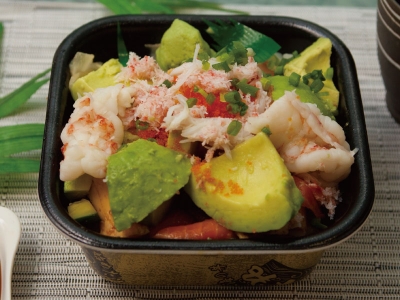 バラアボカド丼　650円（税込）