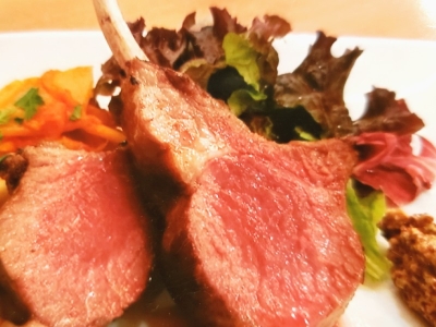 仔羊の香草グリル ２ピース 　4,320円（税込）