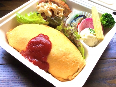 オム白身弁当　800円（税込）