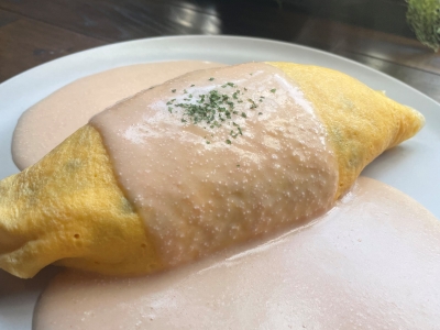 明太クリームオムライス　900円（税込）