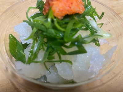 クラゲポン酢　700円（税込）