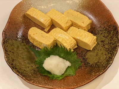 だし巻き卵　500円（税込）