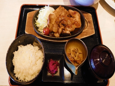 生姜焼き定食 （昼のみ） 780円 （税込）