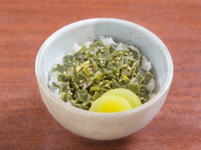 高菜ごはん　220円（税込）