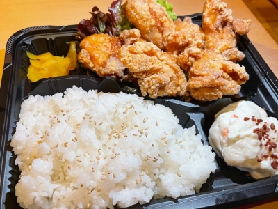唐揚げ弁当　750円（税込）