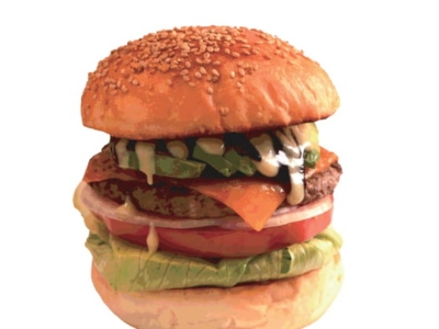 アボカド和風バーガー　1,566円（税込）