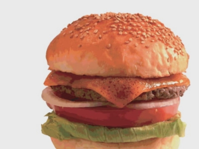 チーズバーガー　1,274円（税込）