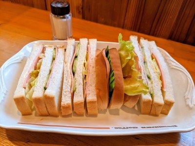 ハムサンド　580円（税込）
