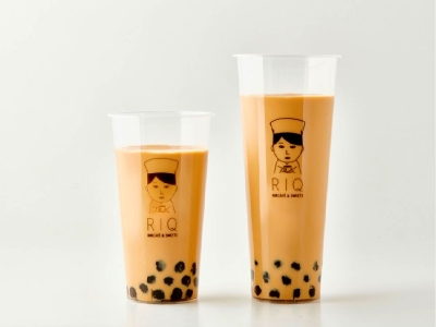 タピオカロイヤルミルクティー  Mサイズ  540円　Lサイズ  648円 (ともに税込）
