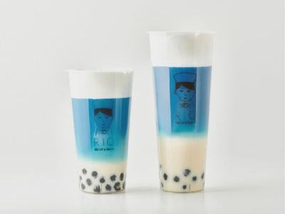 海タピオカ豆乳チーズティー  Mサイズ  540円、Lサイズ  648円 （ともに税込）