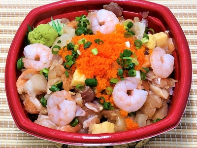 バラ丼 並盛　540円（税込）