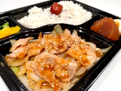 生姜焼き弁当　800円～（税込）