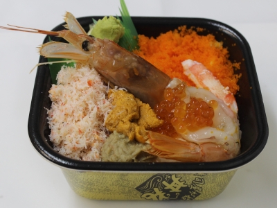 オホーツク丼 並盛　540円（税込）