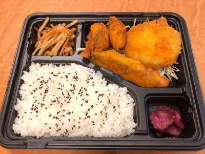フライ弁当　600円（税込）